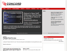Tablet Screenshot of concordinternational.com